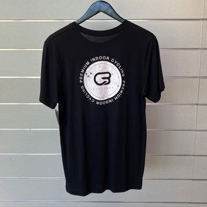 CycleBar Men’s Global Tee - Black/White - Medium - NWT
